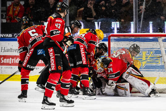 Luleås målvakt Joel Lassinantti