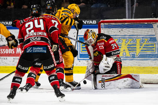 Luleås målvakt Joel Lassinantti
