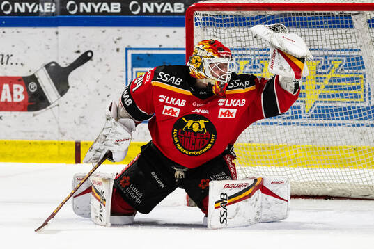 Luleås målvakt Joel Lassinantti