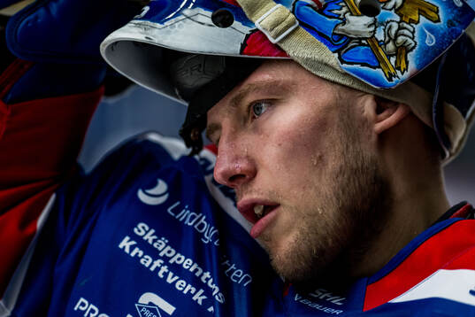 Oskarshamns målvakt Emil Kruse