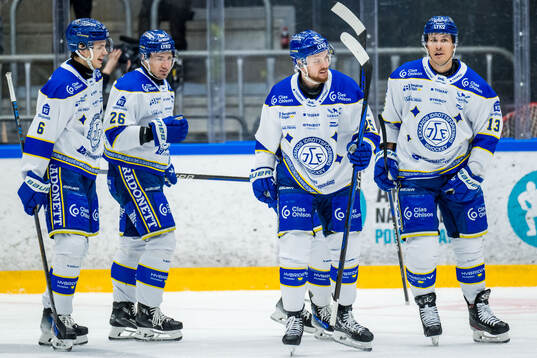 Leksands Patrik Norén jublar