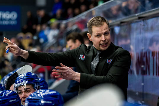 Oskarshamns tränare Martin Filander