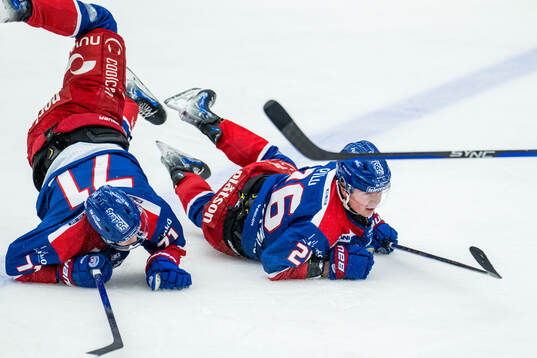 Oskarshamns Viktor Lodin och Lukas Pilö