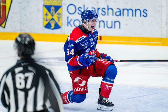 Oskarshamns Olli Palola jublar