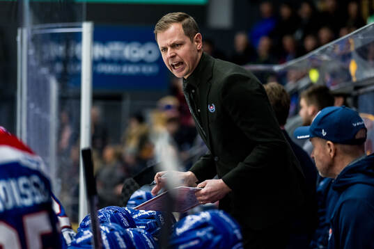 Oskarshamns tränare Martin Filander