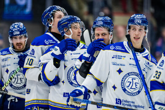 Leksands Max Veronneau jublar