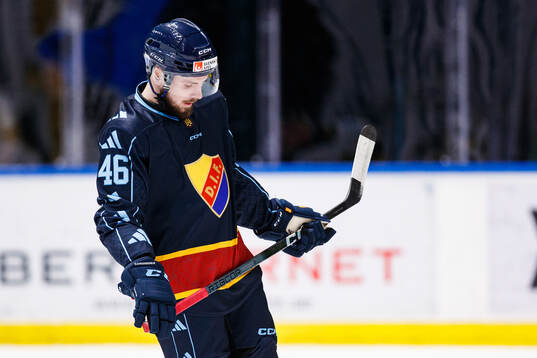 Djurgårdens Albin Grewe deppar