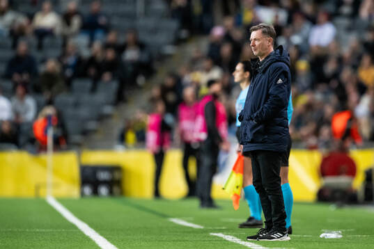 Head coach Peter Gerhardsson of Sweden