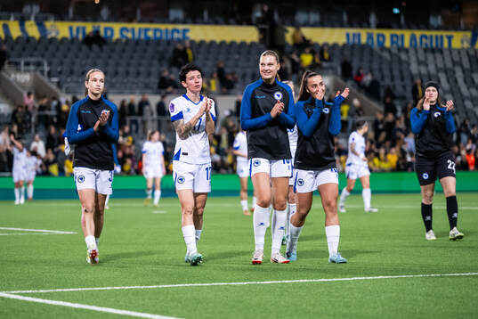 Nina Brnic, Amela Krso and Una Rankic of Bosnia and