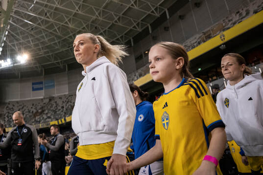 Stina Blackstenius of Sweden