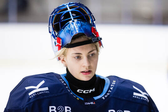 Djurgårdens målvakt Ida Boman deppar