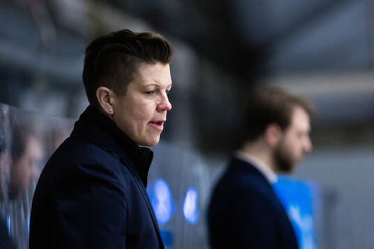 Frölundas tränare Erika Holst