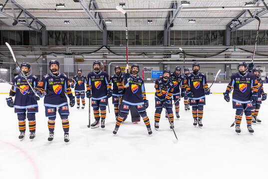 Djurgårdens spelare jublar