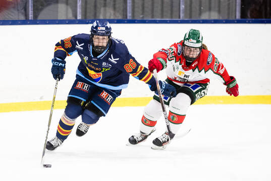 Djurgårdens Selma Tyreskog och Frölundas Felizia