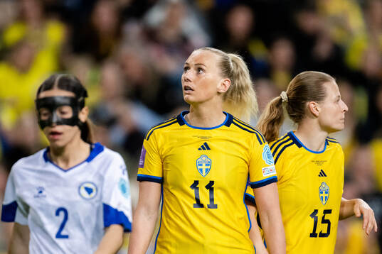 Stina Blackstenius of Sweden