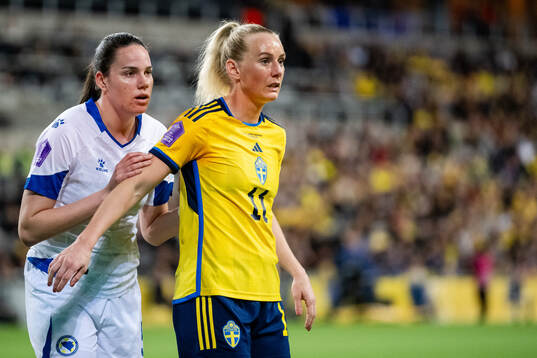 Stina Blackstenius of Sweden