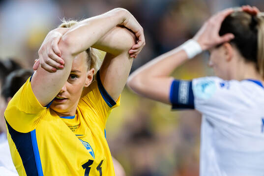 Stina Blackstenius of Sweden