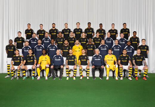 AIK poserar för en lagbild