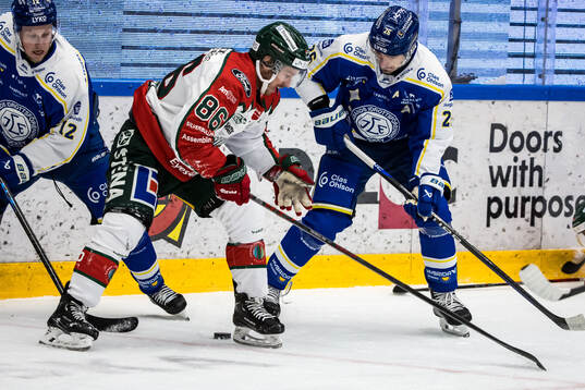 Frölundas Malte Strömwall och Leksands Patrik Norén