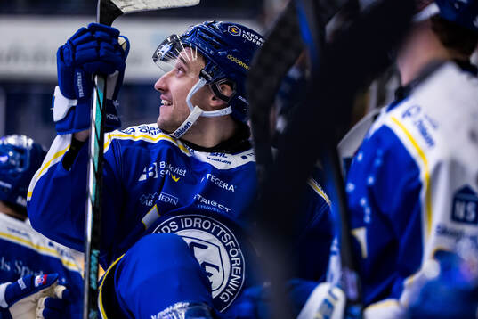 Leksands Max Veronneau jublar
