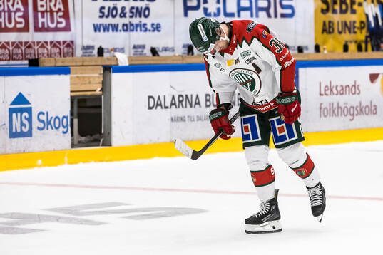 Frölundas Nicklas Lasu deppar