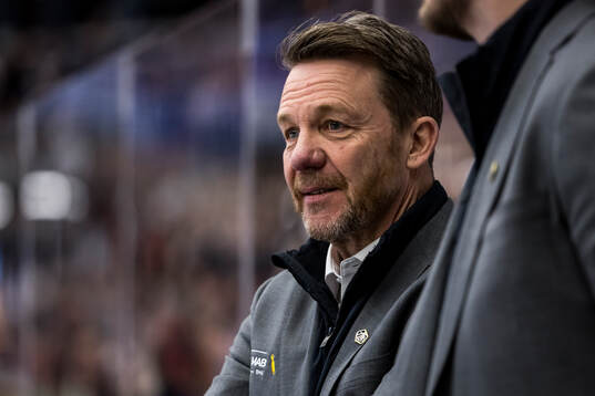 Leksands tränare Charles Berglund