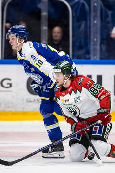 Frölundas Malte Strömwall och Leksands Anton Johansson