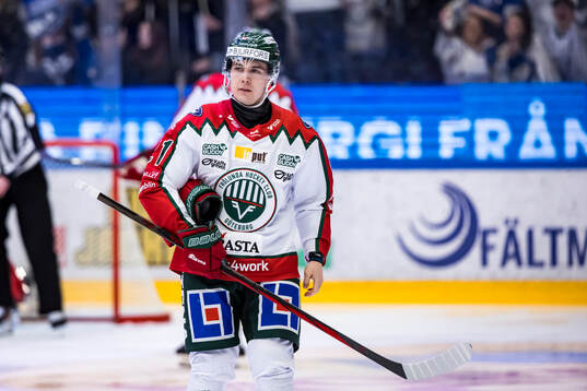 Frölundas Nicklas Lasu deppade