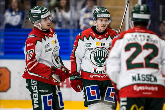 Frölundas Linus Öberg deppar