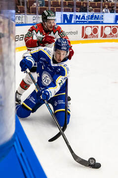 Frölundas Malte Strömwall och Leksands Lukas Vejdemo