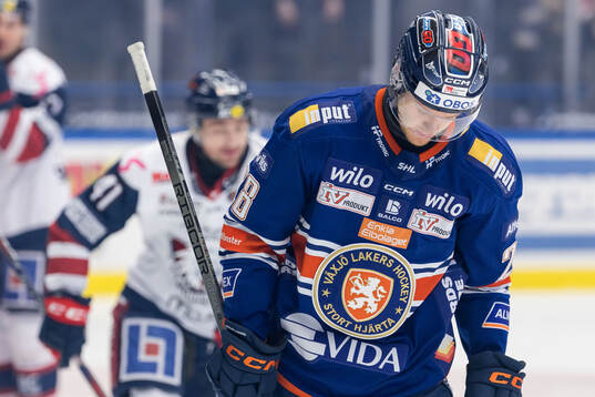 Växjös Hugo Gustafsson deppar