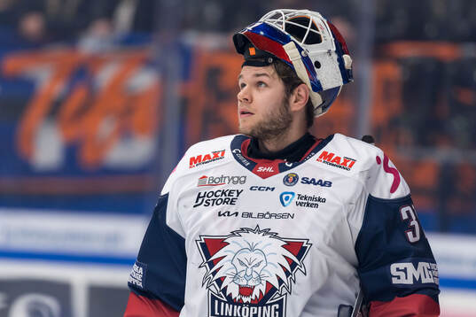 Linköpings målvakt Jesper Myrenberg