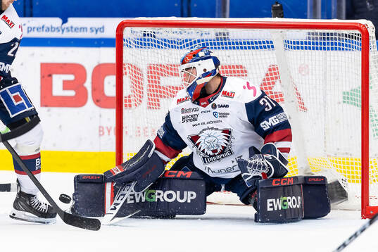 Linköpings målvakt Jesper Myrenberg