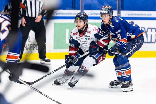 Linköpings Jesper Pettersson och Växjös Victor Stjernborg