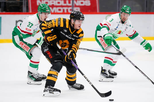 Rögles Albin Sundsvik och Skellefteås Rickard Hugg