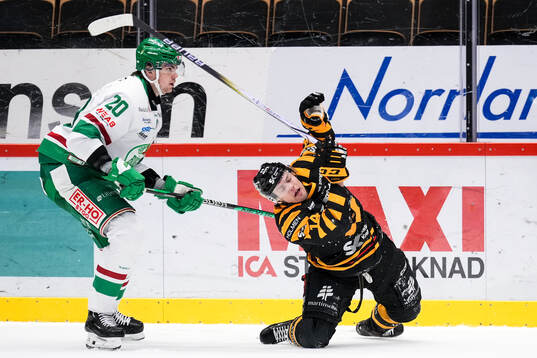 Rögles Lian Bichsel och Skellefteås Andreas Johnson