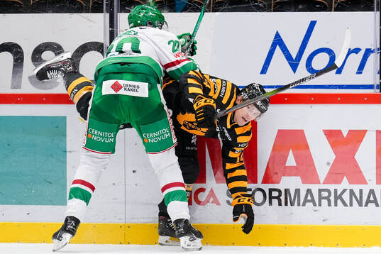 Rögles Lian Bichsel och Skellefteås Andreas Johnson