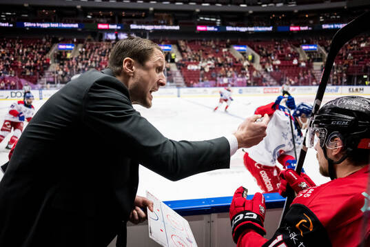 Malmö Redhawks tränare Tomas Kollar