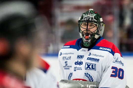 Oskarshamns målvakt Tomas Rydén