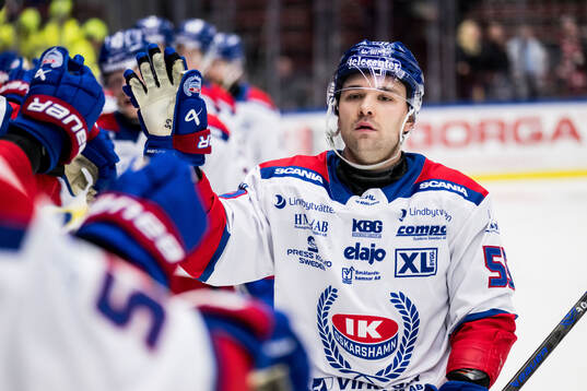 Oskarshamns David Quenneville jublar