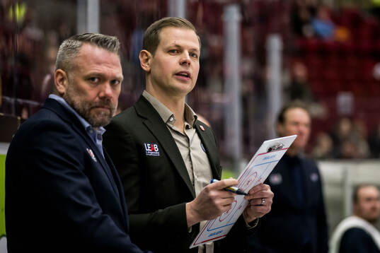 Oskarshamns tränare Martin Filander