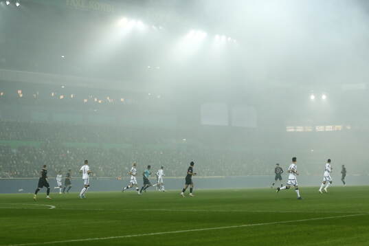 Players of Midtjylland and FC Copenhagen