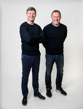 Head coach Jon Dahl Tomasson and assistant coach Remy