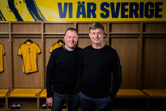 Assistant coach Remy Reijnierse and head coach Jon Dahl