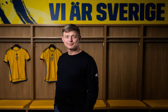 Jon Dahl Tomasson, head coach of the Swedish national