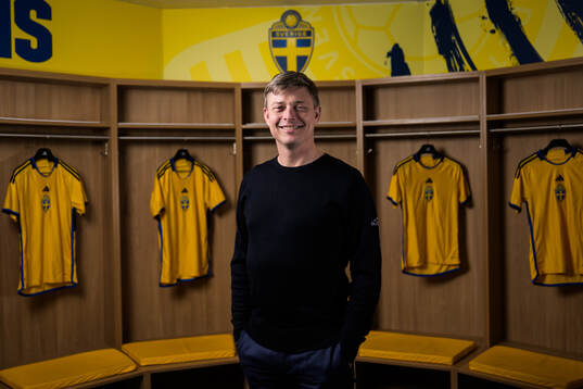 Jon Dahl Tomasson, head coach of the Swedish national