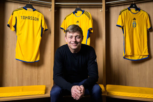 Jon Dahl Tomasson, head coach of the Swedish national