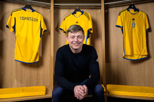Jon Dahl Tomasson, head coach of the Swedish national