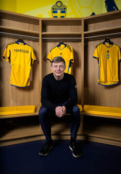 Jon Dahl Tomasson, head coach of the Swedish national