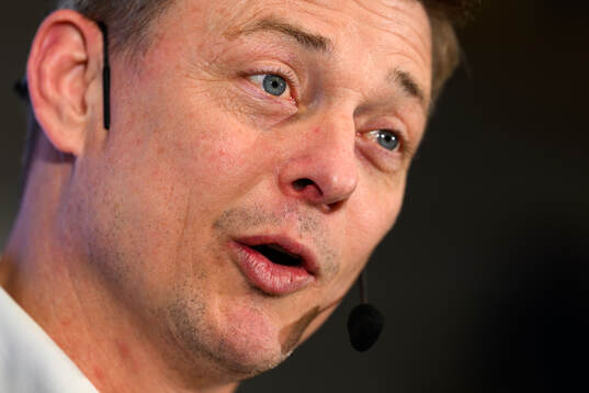 Head coach Jon Dahl Tomasson of the Swedish national